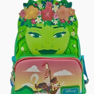 Disney Loungefly Te Fiti and Moana Backpack
